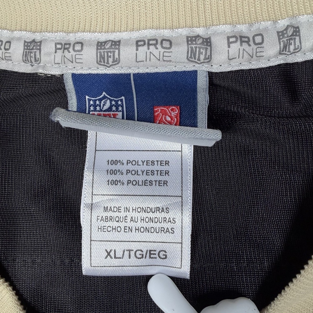 NFL Pro Line New Orleans Saints Jersey Men's Size XL Black #13 - Picture 7 of 10
